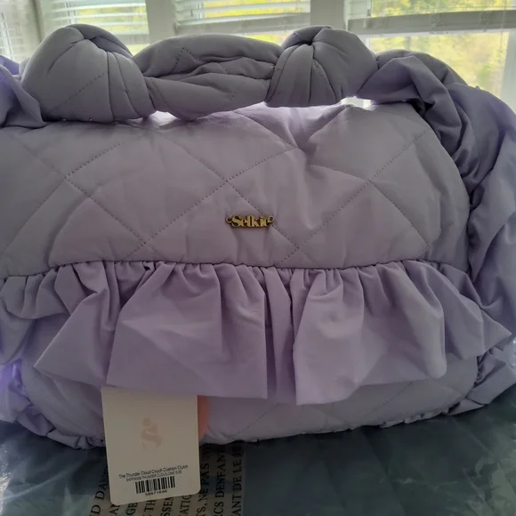 **1 Left!**Selkie The Thunder Cloud Cushion Clutch Bag - Picture 3 of 16